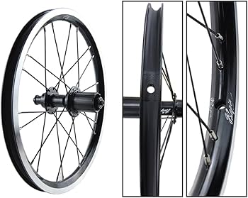 Amazon | Litepro 16インチ305 V製動ホイール折りたたみ自転車74 x 130