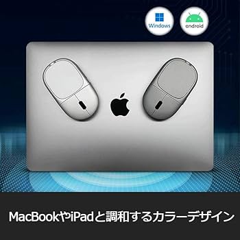 Amazon.co.jp: fromseed ワイヤレスマウス シルバー 無線 ノート