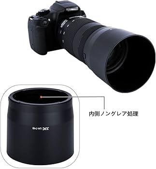 Amazon | JJC 可逆式 レンズフード Canon RF 100-400mm F5.6-8 IS USM