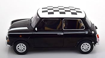 Amazon | KK scale 1/12 ミニクーパー チェッカーフラッグ ブラック