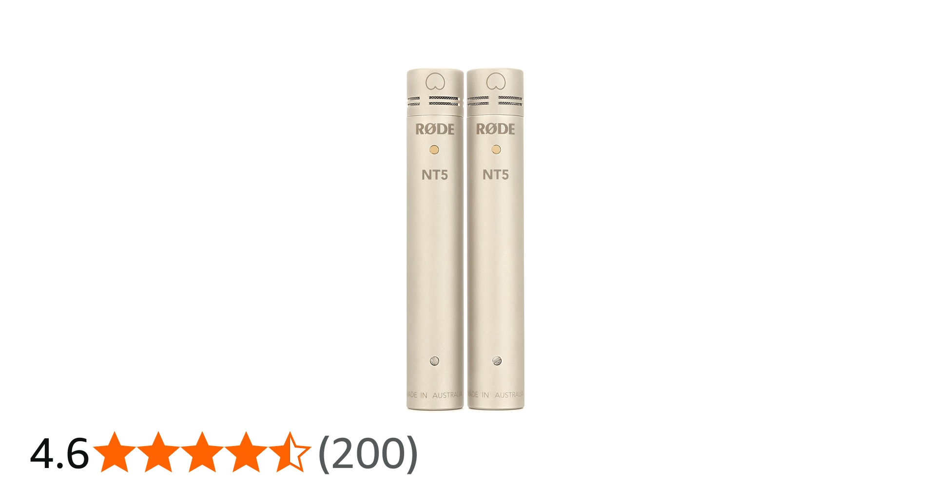 Amazon.co.jp: RODE Microphones ロードマイクロフォンズ NT5 Matched