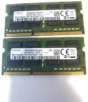 Amazon | Samsung 16GB (2 x 8GB) 204ピン SODIMM、DDR3 PC3L-12800