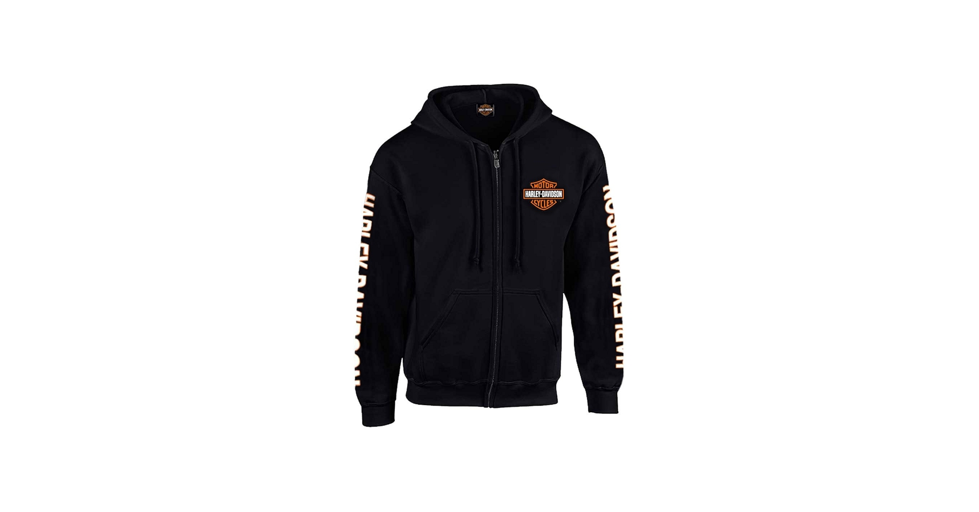 Amazon.com: Harley-Davidson Men's Hooded Sweatshirt, Bar & Shield