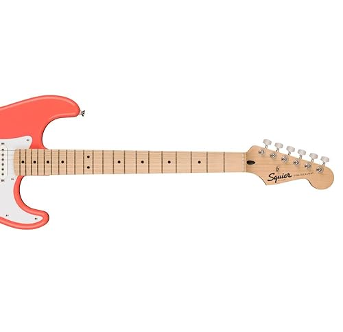 Amazon.com: Squire Sonic Stratocaster Electric Guitar, Tahitian