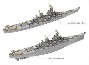 Amazon | ベリーファイア 1/700 アメリカ海軍 戦艦 ミズーリ BB-63 DX