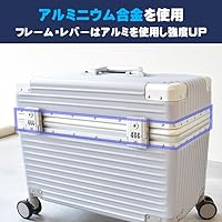 Amazon | [モアエルグ] スーツケース トップオープン キャリーケース