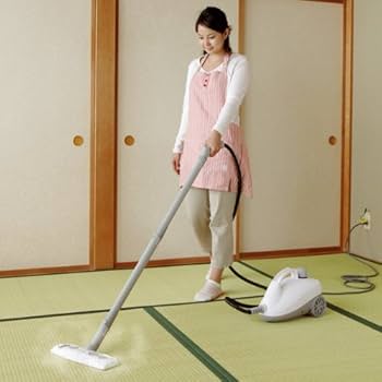 Amazon.co.jp: アイリスオーヤマ スチームクリーナー ホワイト STM-410
