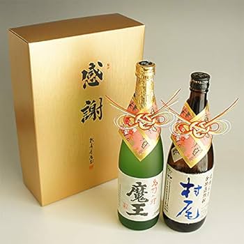 Amazon.co.jp: 魔王 720ml・村尾 750ml おめかし 芋焼酎 2本セット