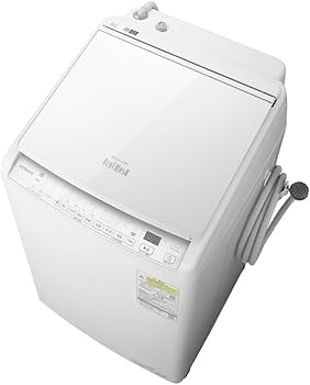 Amazon | 日立 タテ型洗濯乾燥機 洗濯8kg-28分 乾燥4.5kg ホワイト