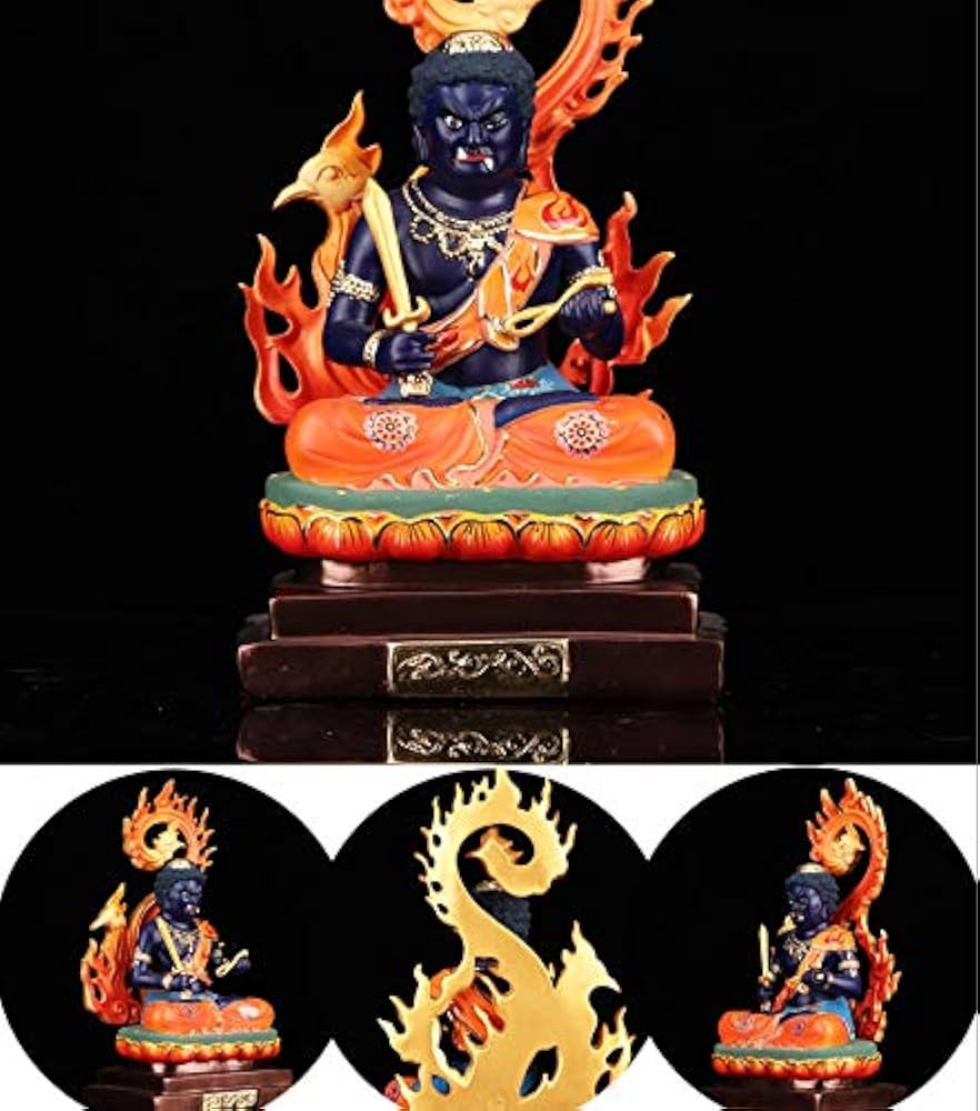 Amazon｜不動明王仏像仏壇仏像不動明王菩薩像火炎光背(サイズ：29 * 15
