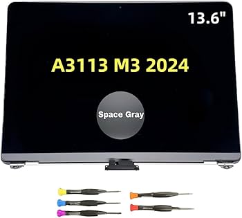 Amazon.com: New LCD for MacBook Air Retina 2024 M3 A3113 EMC 8611