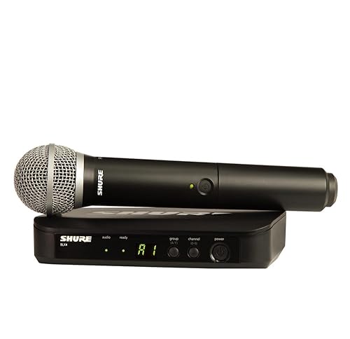 Amazon.com: Shure BLX24/PG58 Wireless Microphone System - 14-Hour