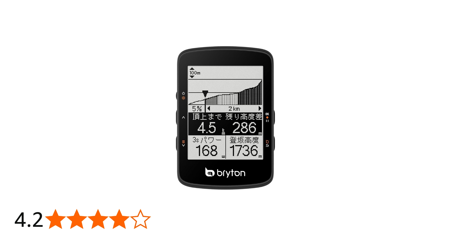 Amazon.co.jp: ブライトン(Bryton) Rider 460E サイクルコンピューター