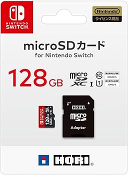 Amazon.co.jp: 【任天堂ライセンス商品】マイクロSDカード128GB for