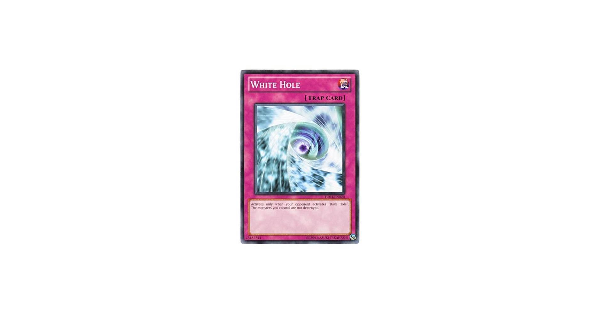 Amazon.co.jp: 遊戯王 英語版 TU04-EN020 White Hole ホワイト・ホール