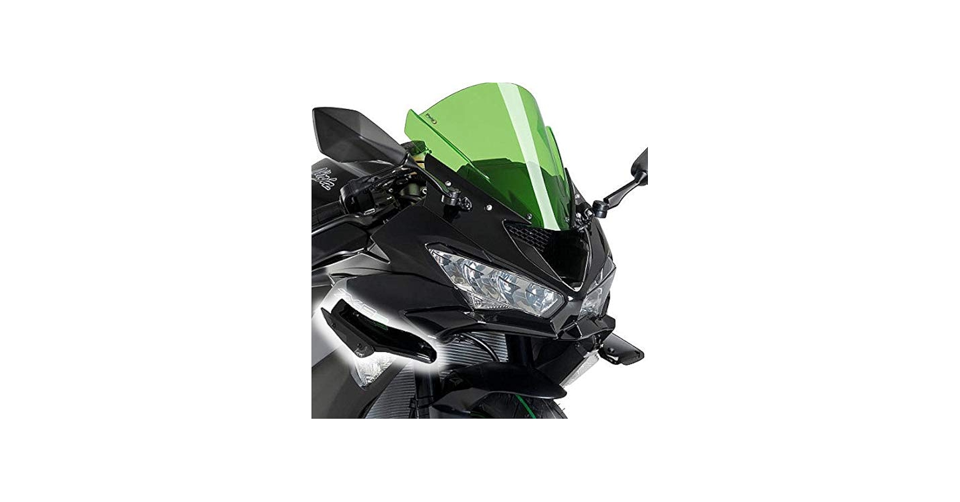 Amazon | Puig 3176N SIDE SPOILER WINGLET [BLACK] ZX-6R 636 (19-21