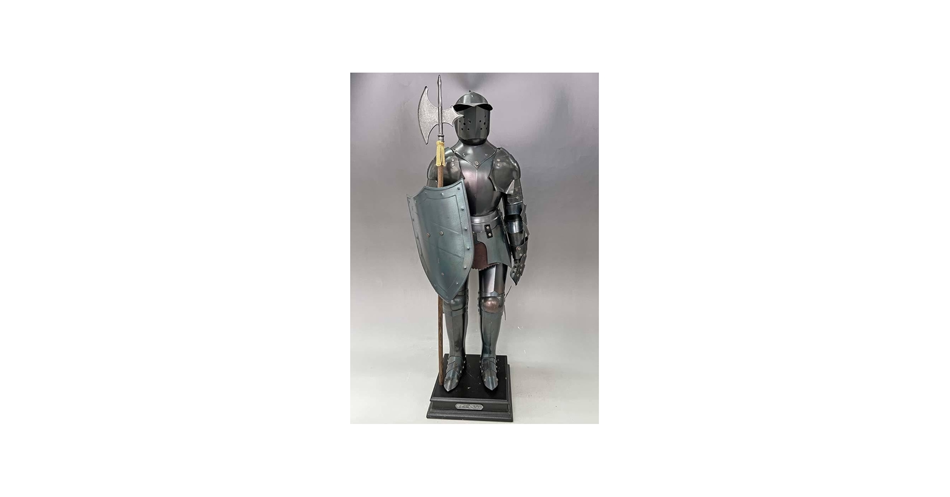 Amazon.co.jp: イタリア製プレートアーマーオブジェ 西洋甲冑 H55cm 1