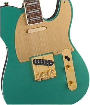 Amazon | Squier by Fender 40th Anniversary Telecaster Gold Edition