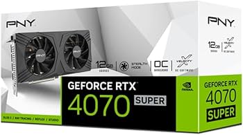 Amazon | PNY GeForce RTX 4070 Super 12GB VERTO OC PCIe4.0 2