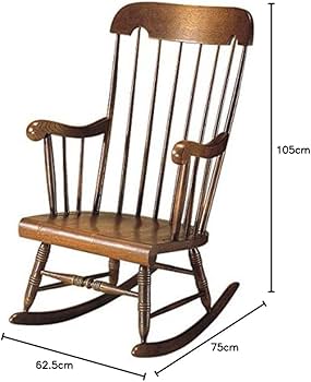 Amazon｜飛騨産業 ロッキングチェア K色 幅62.5×奥75×高さ105cm