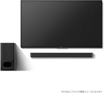 Amazon.co.jp: ソニー サウンドバー HT-S350 HDMI フロントサラウンド