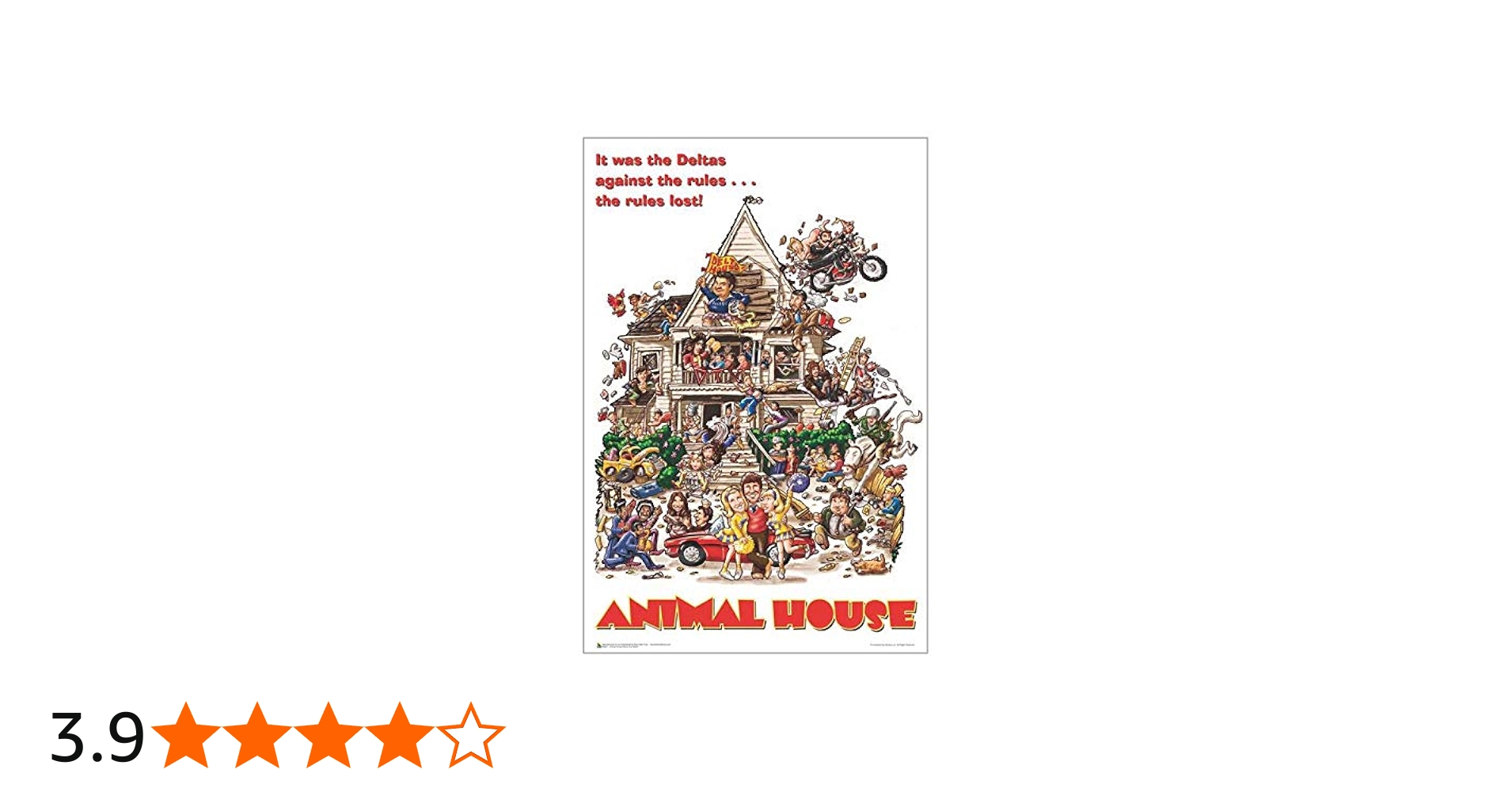 Amazon.co.jp: アニマルハウス - 映画ポスター - 公式ライセンス - 24