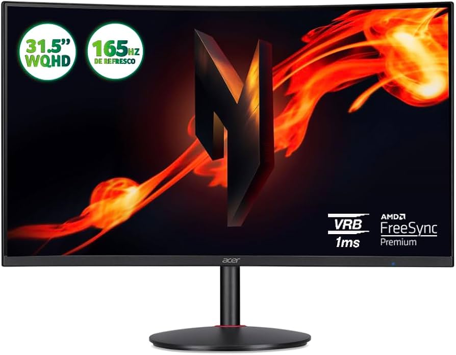 Amazon.com: Acer Nitro XZ322QU Sbmiipphx 31.5