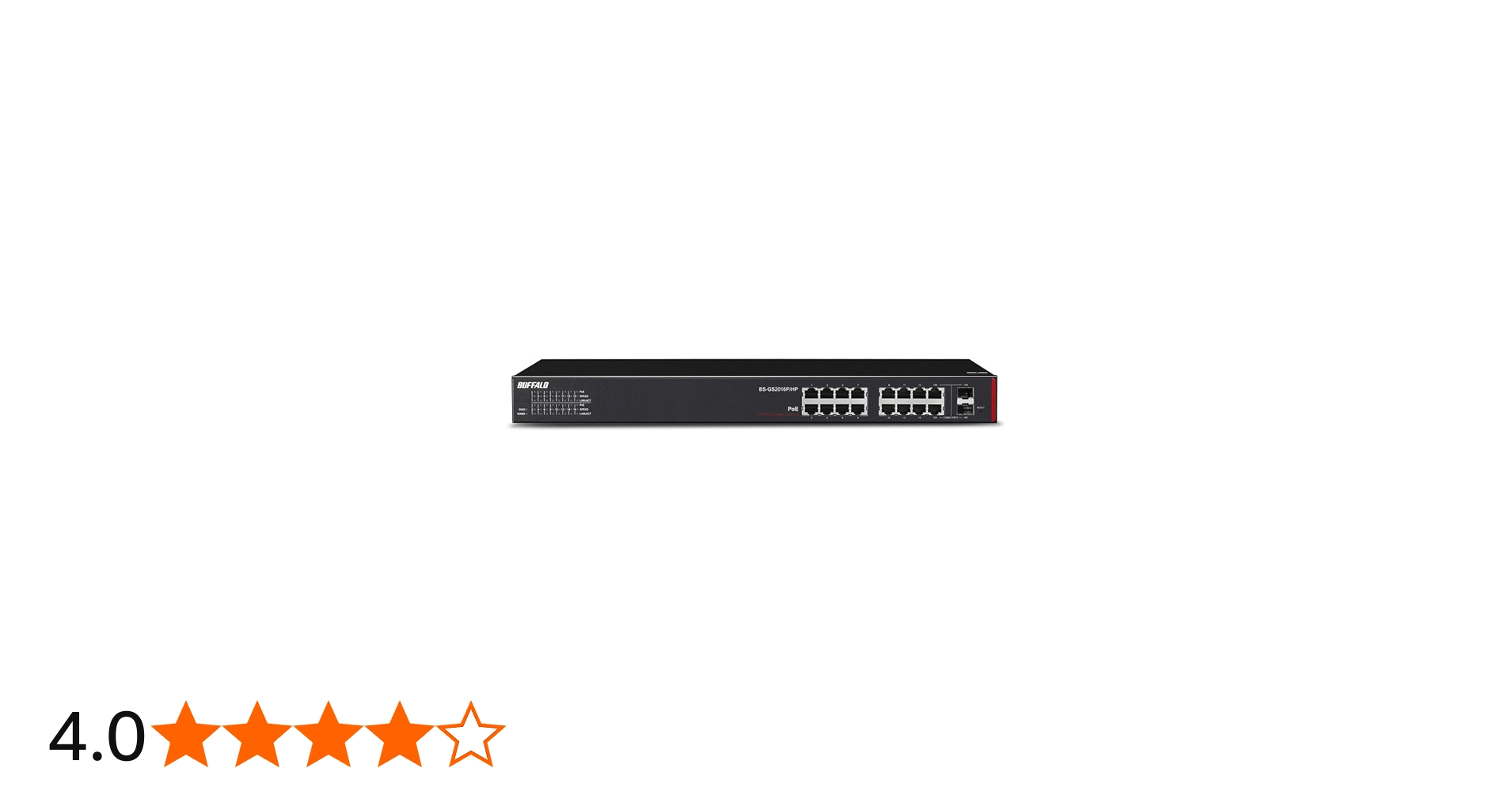 Amazon | バッファロー BS-GS2016P/HP 法人向スマート/PoEスイッチ 16