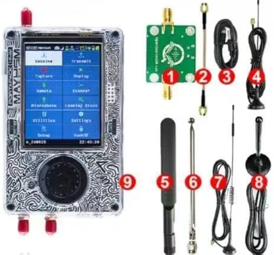 Amazon | PortaPack H4M + HackRF All-in-one Kit with Antennas,3.2