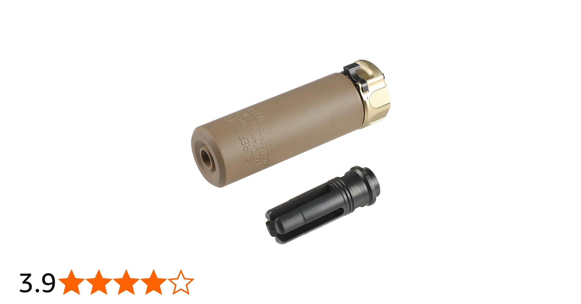 Amazon | Airsoft Artisan SFタイプ SOCOM556-MINIサプレッサー/4