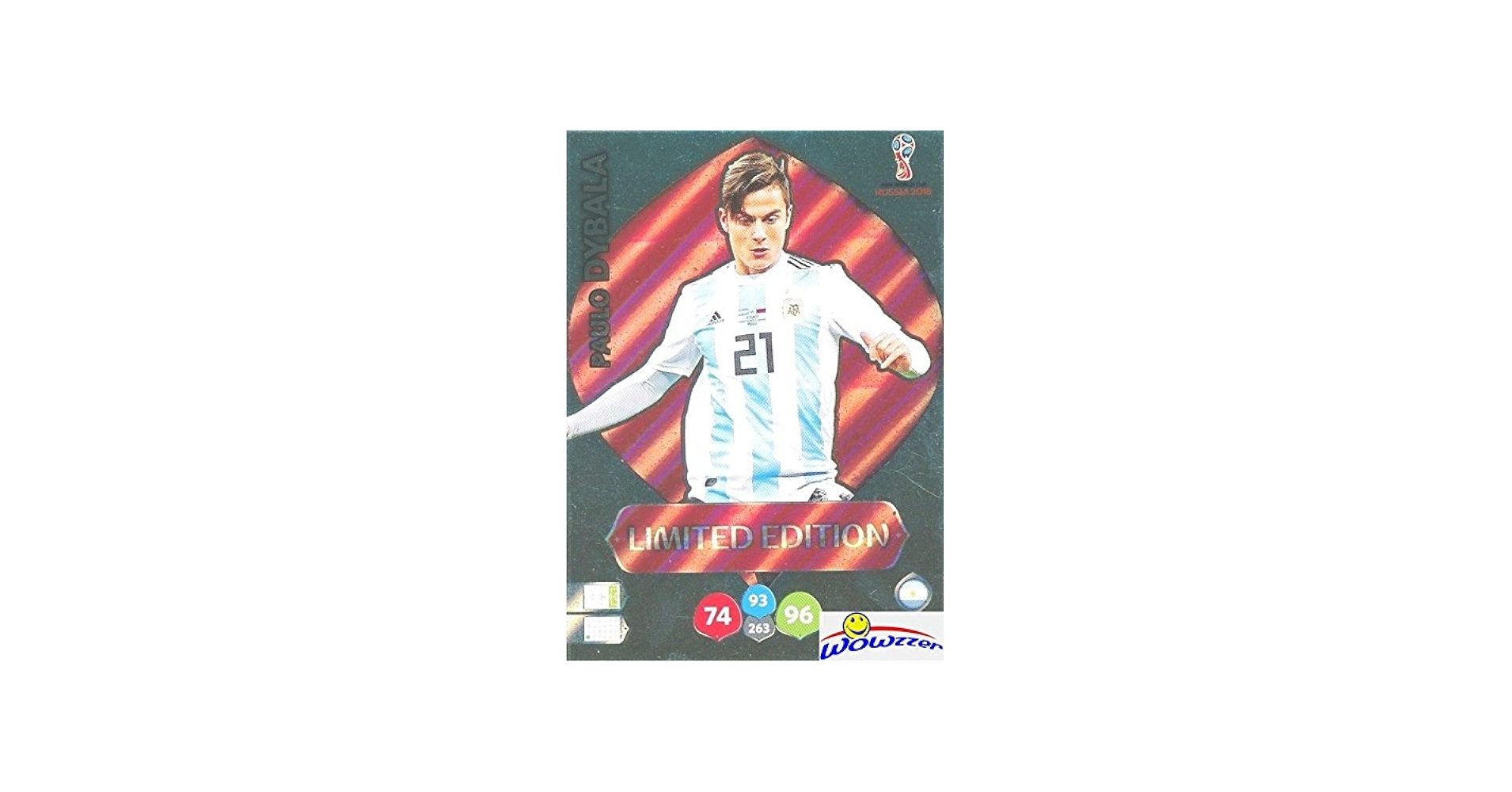 Amazon.com: Paulo Dybala Argentina 2018 Panini Adrenalyn XL WORLD