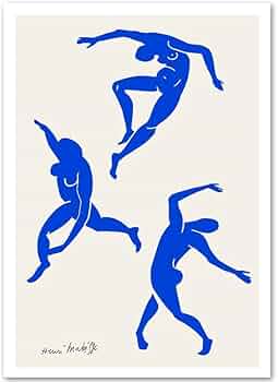 Amazon.co.jp: アンリ・マティス版画とポスター《踊る三人》北欧