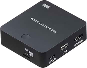 Amazon.co.jp: サンワダイレクト ビデオキャプチャー VHS データ化 PC