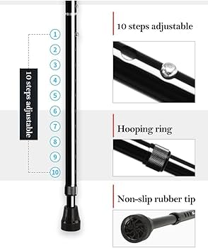 Amazon.co.jp: 松葉杖 大人用松葉杖、折りたたみ 杖 ハンズフリー 軽量