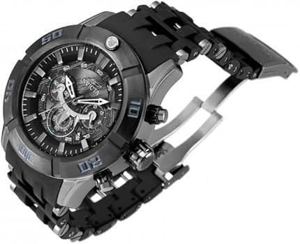 Amazon | Invicta メンズ マーベル ブラックパンサー アナログ