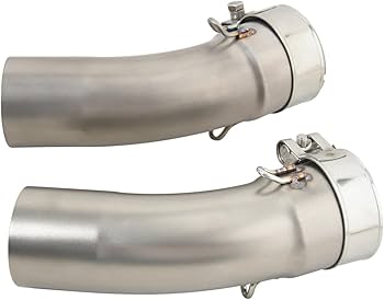 Amazon.co.jp: オートバイ フルエキゾースト エキゾーストパイプ 中間