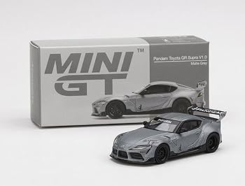 Amazon | MINI GT 1/64 パンデム ミニカー GR スープラ V1.0 マット