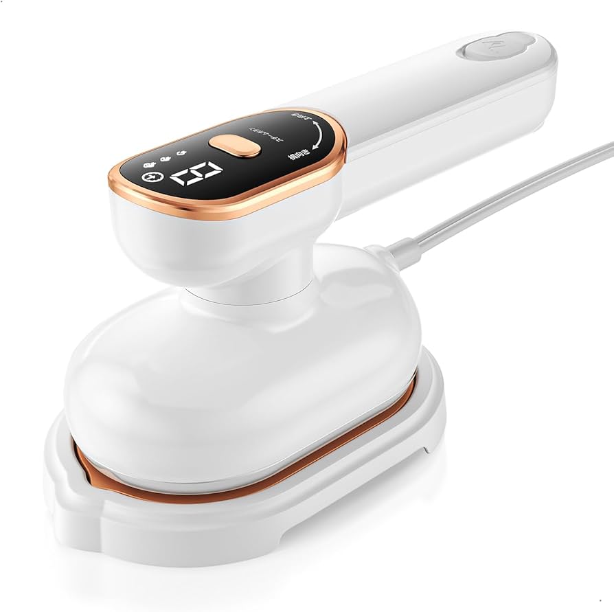 Amazon | アイロン スチームアイロン ハンガーにかけたまま 折り畳み式