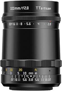 Amazon.co.jp: TTArtisan 100mm f/2.8 M42マウント バブルボケレンズ