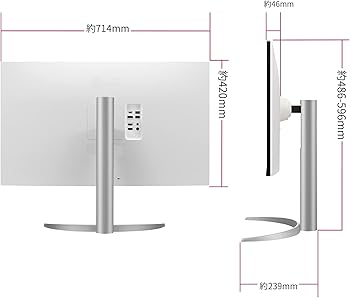 Amazon.co.jp: LG モニター ディスプレイ 32UP550N-W 31.5インチ/4K/VA