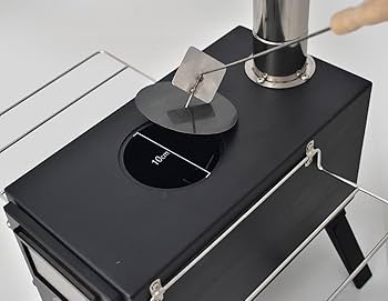 Amazon.co.jp: Anlik 薪ストーブ アウトドア調理 暖炉 キャンプ テント