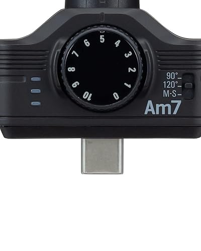 Amazon.com: Zoom Am7 Stereo Microphone for Android, Mid-Side
