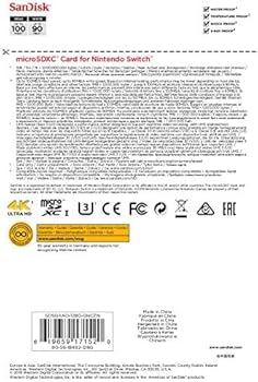 Amazon.com: SanDisk 128GB microSDXC Card Licensed for Nintendo