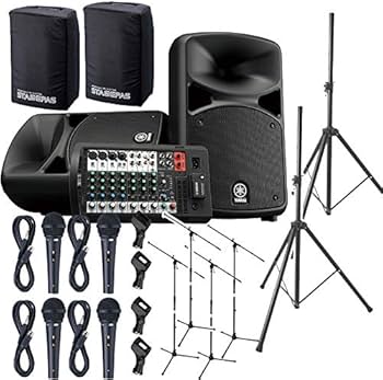 Amazon | YAMAHA STAGEPAS 600BT スピーカーカバー付 PAセット
