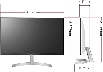 Amazon.co.jp: 【Amazon.co.jp 限定】LG フレームレス モニター