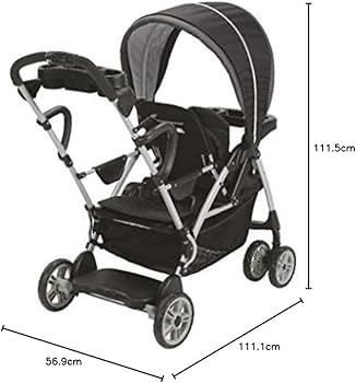 Amazon.co.jp: Graco(グレコ) 二人乗りベビーカー ルームフォーツー 7