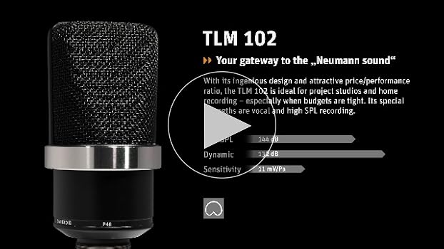 Amazon.co.jp: Neumann ノイマン TLM 102 BK STUDIO SET ラージ