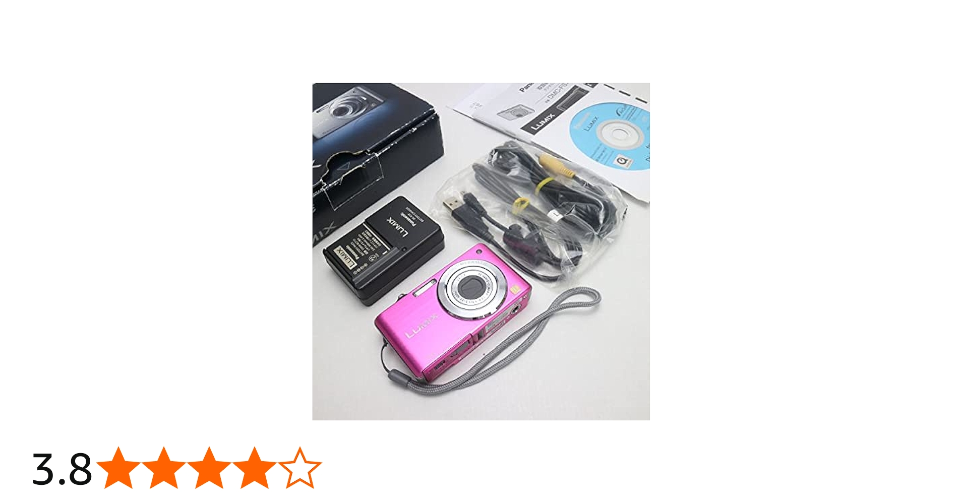 Amazon.co.jp: Panasonic DMC-FS7-P Digital Camera LUMIX FS7 Pink
