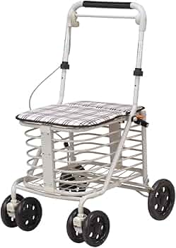 Amazon | 座れる シルバーカー SGマーク 安全基準適合品 腰かけ 付き