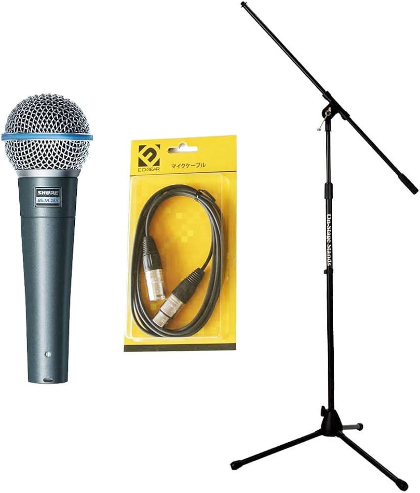 Amazon | SHURE BETA 58A ミニコンサート 弾き語りダイナミックマイク